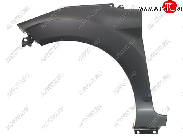 3 879 р. Левое крыло переднее (Тайвань) BodyParts Ford Fiesta 6 хэтчбэк 5 дв. дорестайлинг (2008-2012) (Неокрашенное)  с доставкой в г. Чебоксары