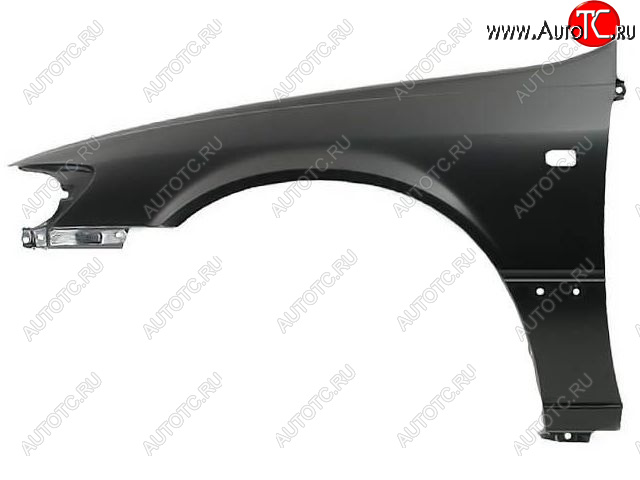 5 349 р. Левое крыло (с отверстием под повторитель поворота, Тайвань) BodyParts Toyota Camry Gracia XV20 универсал (1996-2001) (Неокрашенное)  с доставкой в г. Чебоксары