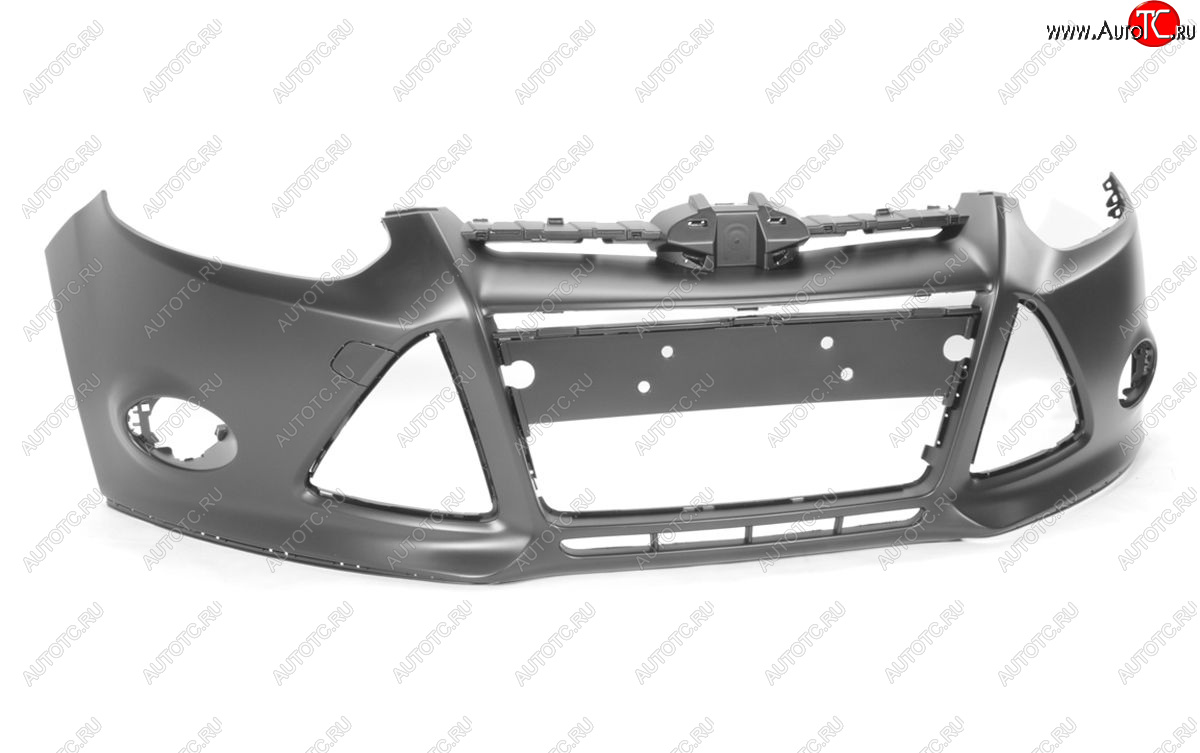 1 949 р. Бампер передний (Россия) BodyParts Ford Focus 3 универсал дорестайлинг (2010-2015) (Неокрашенный)  с доставкой в г. Чебоксары