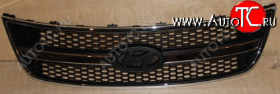 3 499 р. Решетка радиатора (пр-во Китай) BODYPARTS Hyundai Starex/Grand Starex/H1 TQ дорестайлинг (2007-2013) (хром)  с доставкой в г. Чебоксары