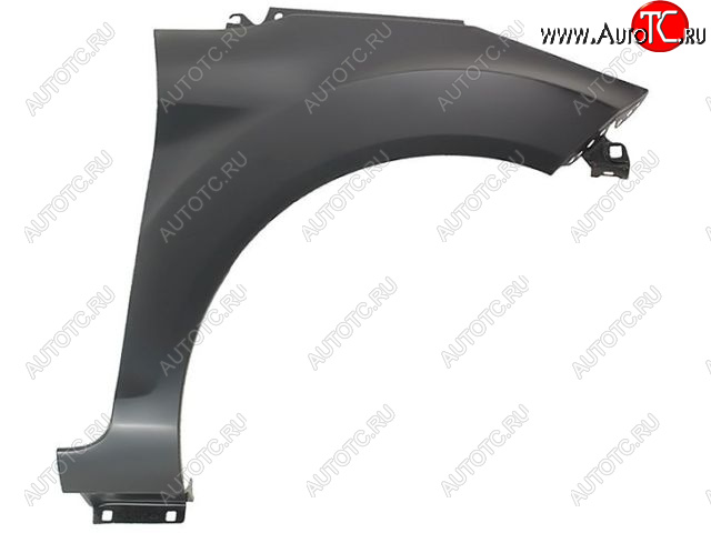 3 399 р. Правое крыло переднее (Тайвань) BodyParts Ford Fiesta 6 хэтчбэк 5 дв. дорестайлинг (2008-2012) (Неокрашенное)  с доставкой в г. Чебоксары