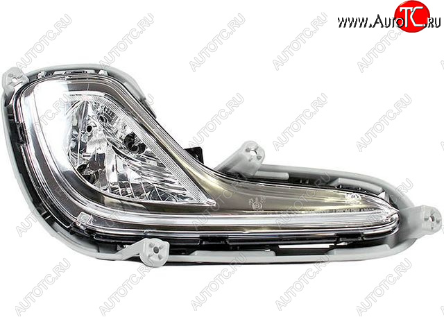719 р. Правая противотуманная фара BODYPARTS Hyundai Solaris RBr седан дорестайлинг (2010-2014)  с доставкой в г. Чебоксары