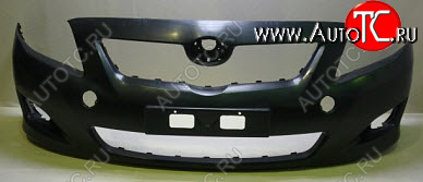4 999 р. Бампер передний (Тайвань) BodyParts Toyota Corolla E150 седан дорестайлинг (2006-2010) (Неокрашенный)  с доставкой в г. Чебоксары