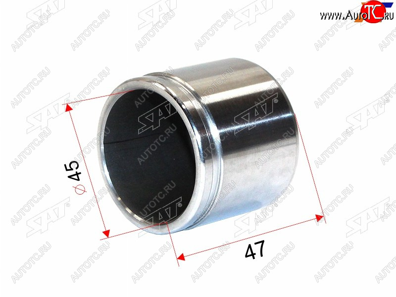329 р. Поршень тормозного суппорта перед 45mm SAT Nissan Almera G15 седан (2012-2019)  с доставкой в г. Чебоксары