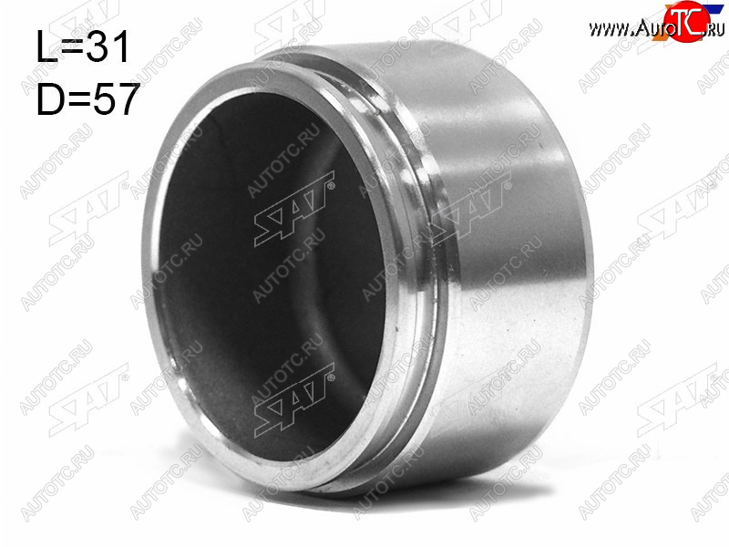 399 р. Поршень тормозного суппорта перед 57mm SAT Nissan Patrol 6 Y62 рестайлинг (2014-2017)  с доставкой в г. Чебоксары