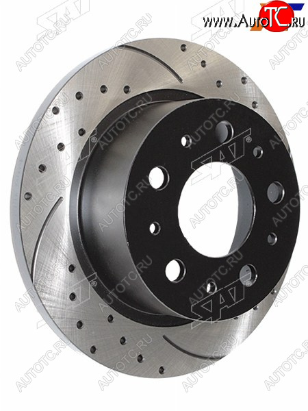7 849 р. Диск тормозной задний перфорированный Ø299mm (R16) SAT  CITROEN Jumper 250 (2006-2014)  с доставкой в г. Чебоксары