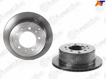 Задний тормозной диск (вентилируемый) BREMBO Toyota Land Cruiser 10 100 1-ый рестайлинг (2002-2005)