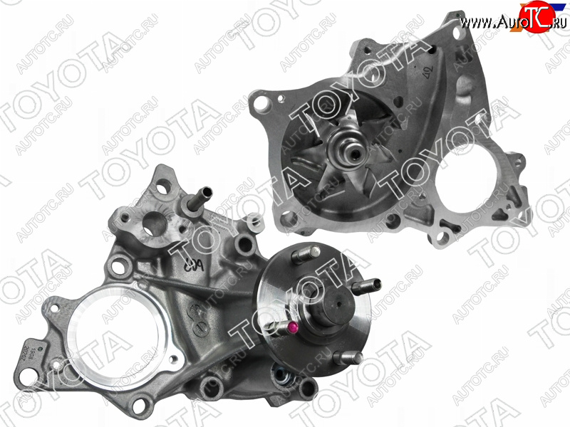 9 399 р. Помпа водяная TOYOTA (1-2GDFTV) Toyota Hilux AN120 дорестайлинг (2016-2020)  с доставкой в г. Чебоксары