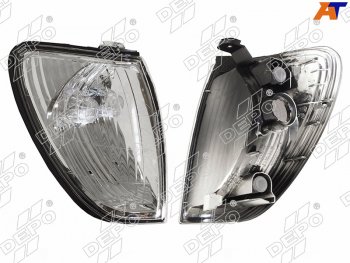 Передний правый габаритный фонарь (хрусталь) DEPO Toyota Land Cruiser 10 100 1-ый рестайлинг (2002-2005)