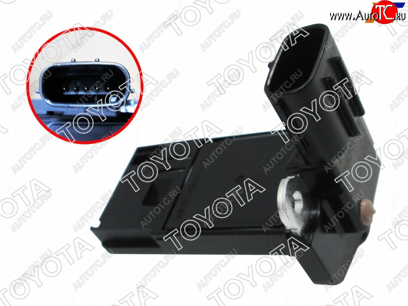 8 499 р. Датчик расхода воздуха TOYOTA HILUXPRADOHIACE 02- 1-2TR3RZ2UZ1UR3UR TOYOTA 22204-75030  с доставкой в г. Чебоксары