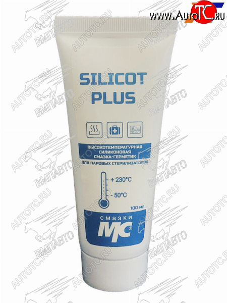 1 769 р. Высокотемпературная силиконовая смазка-герметик Silicot Plus 100мл                                   VMPAUTO 2304  с доставкой в г. Чебоксары