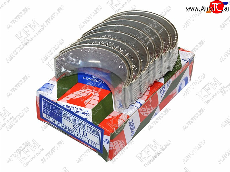 3 799 р. Вкладыши шатунные к-т STD HYUNDAI ELANTRAAVANTEI40 1,82,0 11- KFM 23060-2E000  с доставкой в г. Чебоксары
