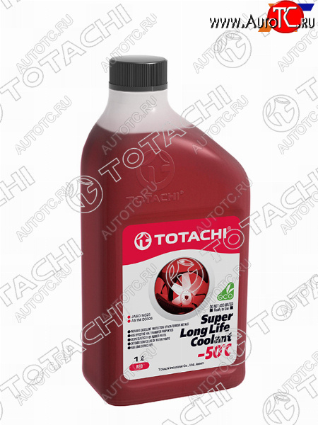 359 р. Антифриз (SUPER LLC 1 л. -50 C красный) TOTACHI 41901  с доставкой в г. Чебоксары