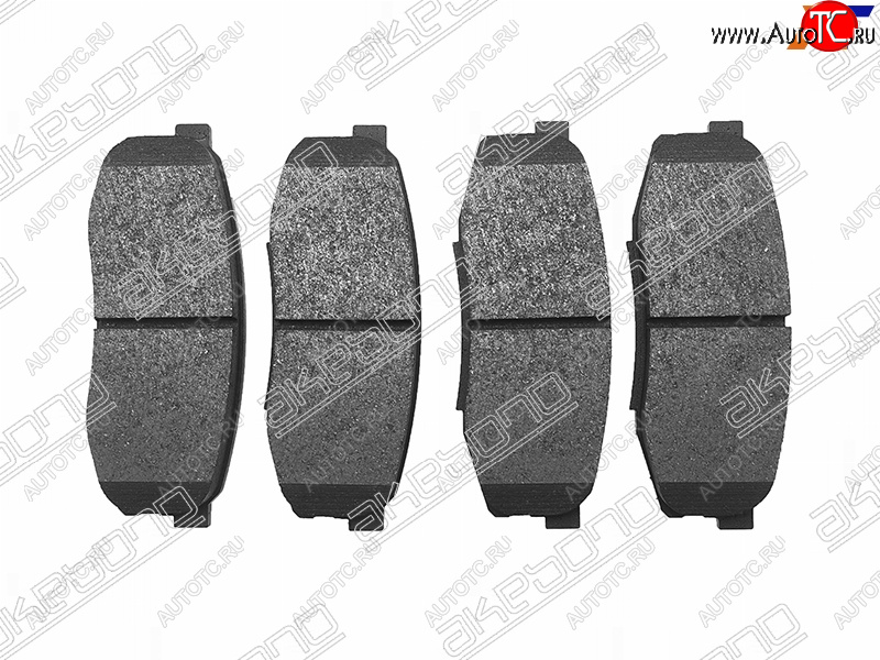 2 799 р. Колодки тормозные (усиленные) AKEBONO (задние) Toyota Tundra XK50 2-ой рестайлинг (2013-2022)  с доставкой в г. Чебоксары