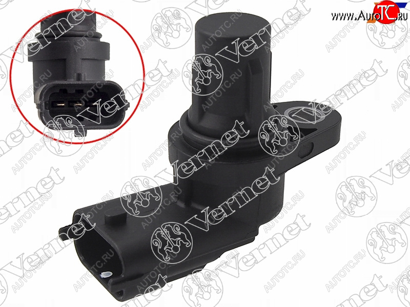 1 289 р. Датчик положения распредвала 1,6 Zetec-SDuratec  FORD Focus II 04-Fiesta 08-Mondeo 07-            VERNET CS0336  с доставкой в г. Чебоксары
