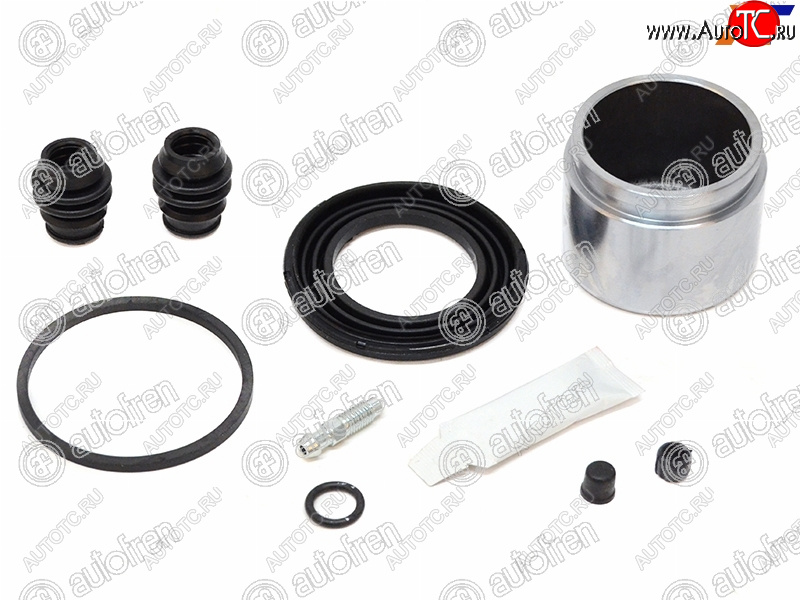 1 559 р. Ремкомплект суппорта передний + поршень 60mm AUTOFREN Nissan Qashqai 2 J11 дорестайлинг (2013-2019)  с доставкой в г. Чебоксары