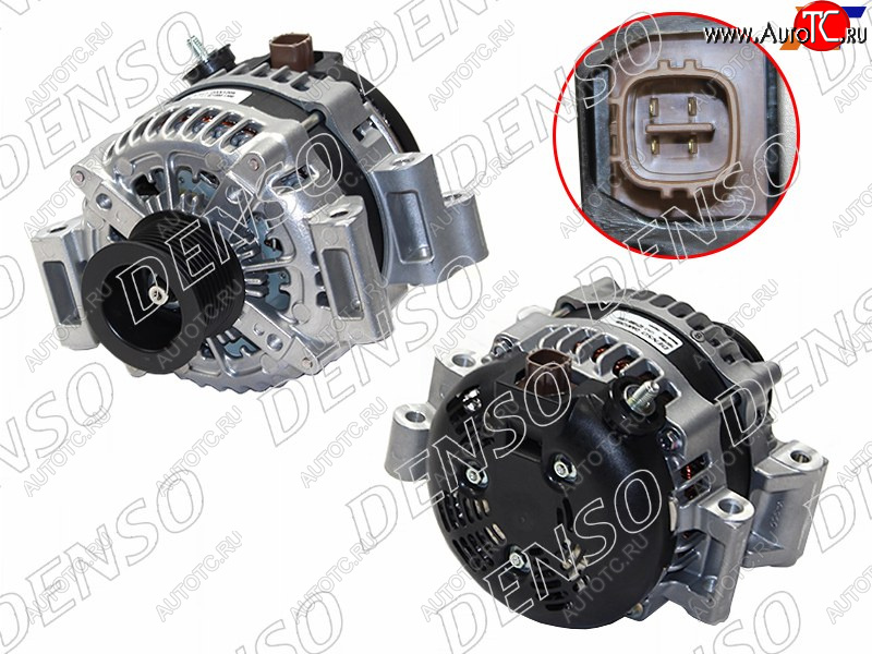 43 999 р. Генератор (12V/180A) DENSO  Lexus LX450d  J200 (2015-2022), Lexus LX570  J200 (2012-2022), Toyota Land Cruiser  200 (2007-2015)  с доставкой в г. Чебоксары