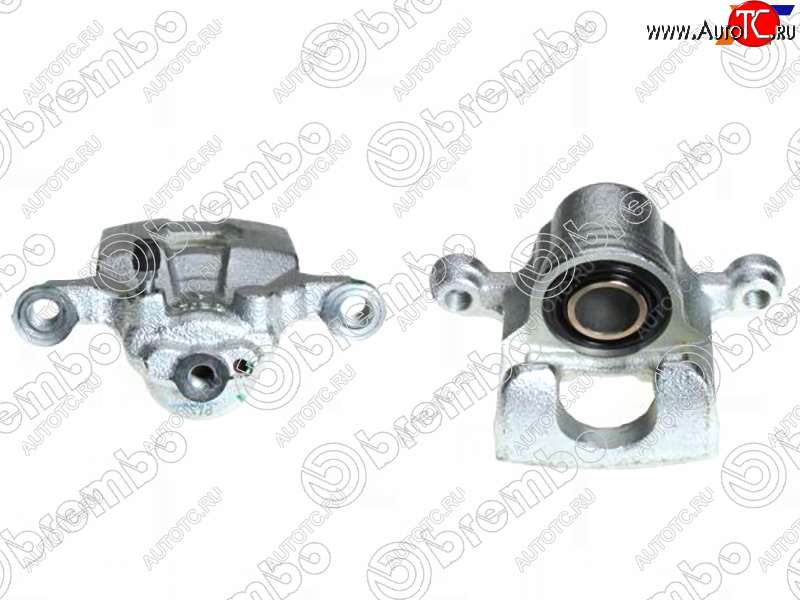 11 199 р. Суппорт тормозной задний правый(без скобы) BREMBO Nissan Qashqai 1 дорестайлинг (2007-2010)  с доставкой в г. Чебоксары