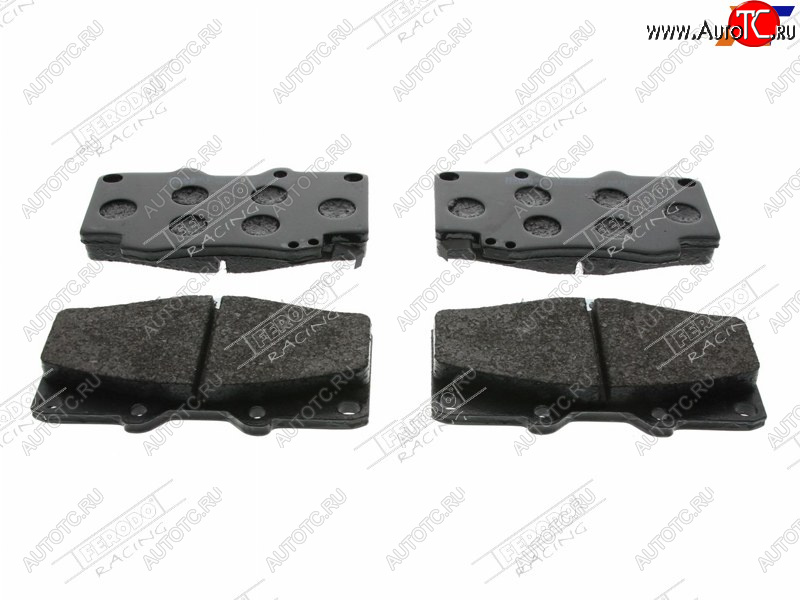 3 899 р. Колодки тормозные FERODO (передние) Toyota Hilux AN10,AN20 дорестайлинг (2004-2008)  с доставкой в г. Чебоксары