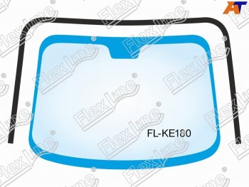 Молдинг лобового стекла (П-образный) FLEXLINE Toyota Auris E180 хэтчбэк 5 дв. рестайлинг (2015-2018)