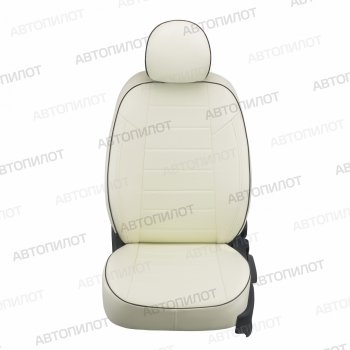 13 849 р. Чехлы сидений (экокожа) Автопилот Ford S-Max 1 дорестайлинг (2006-2010) (белый)  с доставкой в г. Чебоксары. Увеличить фотографию 4