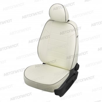 13 649 р. Чехлы сидений (экокожа) Автопилот Geely MK Cross (2011-2016) (белый)  с доставкой в г. Чебоксары. Увеличить фотографию 5