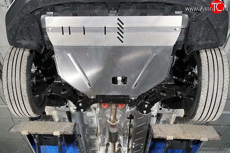 13 999 р. Защита картера и КПП (2WD 1.5T) ТСС Тюнинг Changan CS35 Plus рестайлинг (2021-2025) (алюминий 4 мм)  с доставкой в г. Чебоксары