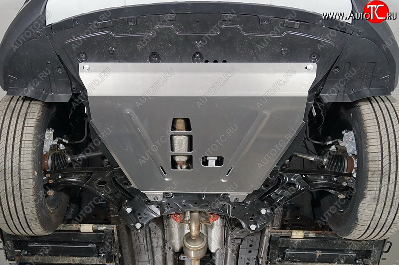 13 999 р. Защита картера и КПП ( 2WD) ТСС Тюнинг Changan CS55 рестайлинг (2018-2025) (алюминий 4 мм)  с доставкой в г. Чебоксары