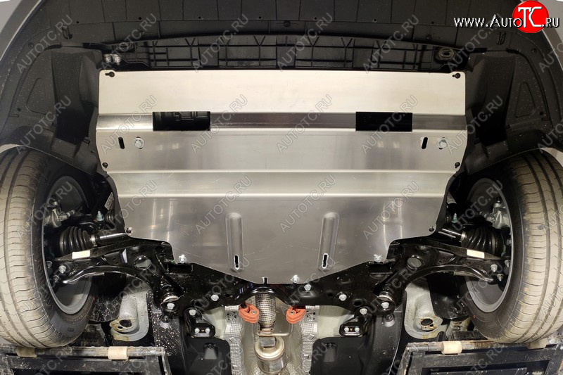 9 499 р. Защита картера и КПП ТСС Тюнинг Volkswagen Polo Mk6 лифтбек (2020-2022) (алюминий 4 мм)  с доставкой в г. Чебоксары