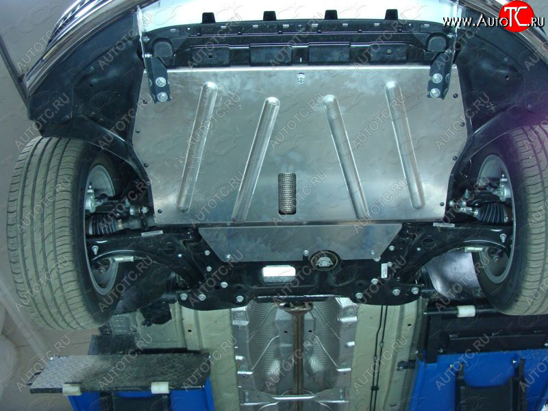 9 899 р. Защита картера и КПП ТСС Тюнинг Skoda Yeti (2009-2013) (алюминий 4 мм)  с доставкой в г. Чебоксары