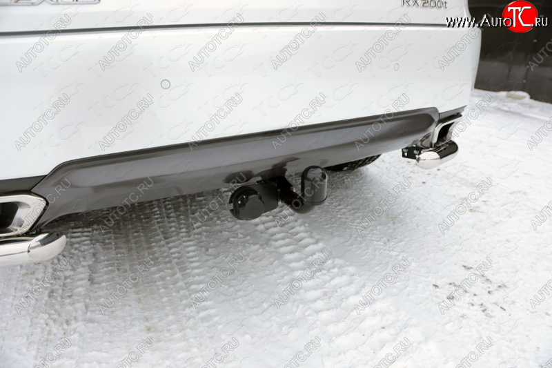 11 999 р. Фаркоп (тягово-сцепное устройство) (кроме F-Sport) TCC Тюнинг Lexus RX 200T AL20 дорестайлинг (2015-2017) (оцинкованный, шар A нержавейка)  с доставкой в г. Чебоксары