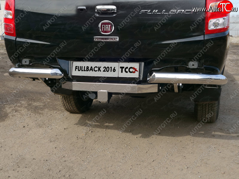 17 449 р. Фаркоп (тягово-сцепное устройство) ТСС Тюнинг Mitsubishi L200 5 KK,KL дорестайлинг (2015-2019) (шар Е)  с доставкой в г. Чебоксары