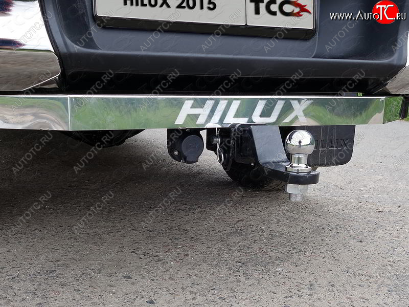 18 499 р. Фаркоп (тягово-сцепное устройство) ТСС Тюнинг Toyota Hilux AN120 дорестайлинг (2016-2020) (шар Е)  с доставкой в г. Чебоксары