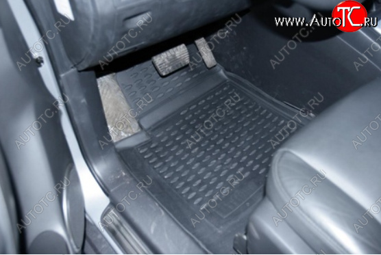 4 499 р. Комплект ковриков в салон (полиуретан, серые) Element  Chevrolet Captiva (2006-2016)  дорестайлинг, 1-ый рестайлинг, 2-ой рестайлинг  с доставкой в г. Чебоксары