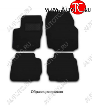 3 999 р. Комплект ковриков в салон (текстиль, чёрные) Autofamily Changan CS35 (2012-2021)  с доставкой в г. Чебоксары