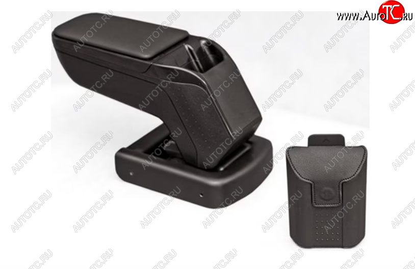10 899 р. Подлокотник ARMSTER 2 Fiat Panda 2 169 (2003-2011) (Чёрный)  с доставкой в г. Чебоксары