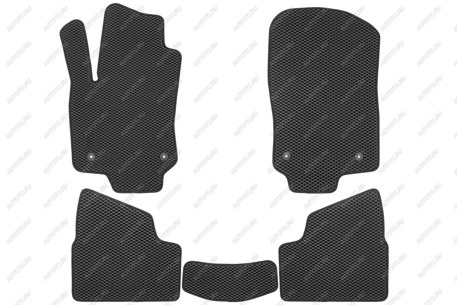 3 179 р. Коврики в салон EVA подходят для OPEL Astra H 2004-2014 (черная окантовка), 5шт.  Опель Астра Klever eva.b.0503701722110k  с доставкой в г. Чебоксары