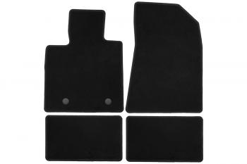 Коврики в салон Klever Econom CHANGAN UNI-V 2022- сед., 4шт (текстиль)  Чанган Юни-В Klever klever0109200401200k