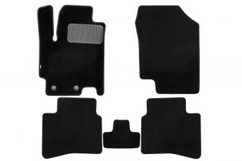 Коврики в салон Klever Premium JAC J7 2022- лифтбек, 5шт. (текстиль)  Джак  Джак Джей 7 Klever klever0512600122110kh