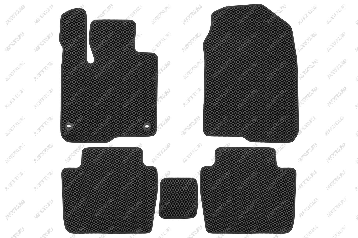 3 069 р. Коврики в салон EVA подходят для HONDA ZR-V 2023-, внед.,(черная окантовка), 5шт.  Хонда Зрв Klever eva.b.0501803822110k  с доставкой в г. Чебоксары