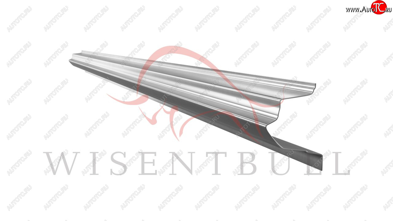 2 189 р. Ремонтный левый порог Wisentbull  Hyundai Santa Fe  CM (2006-2012) дорестайлинг, рестайлинг  с доставкой в г. Чебоксары