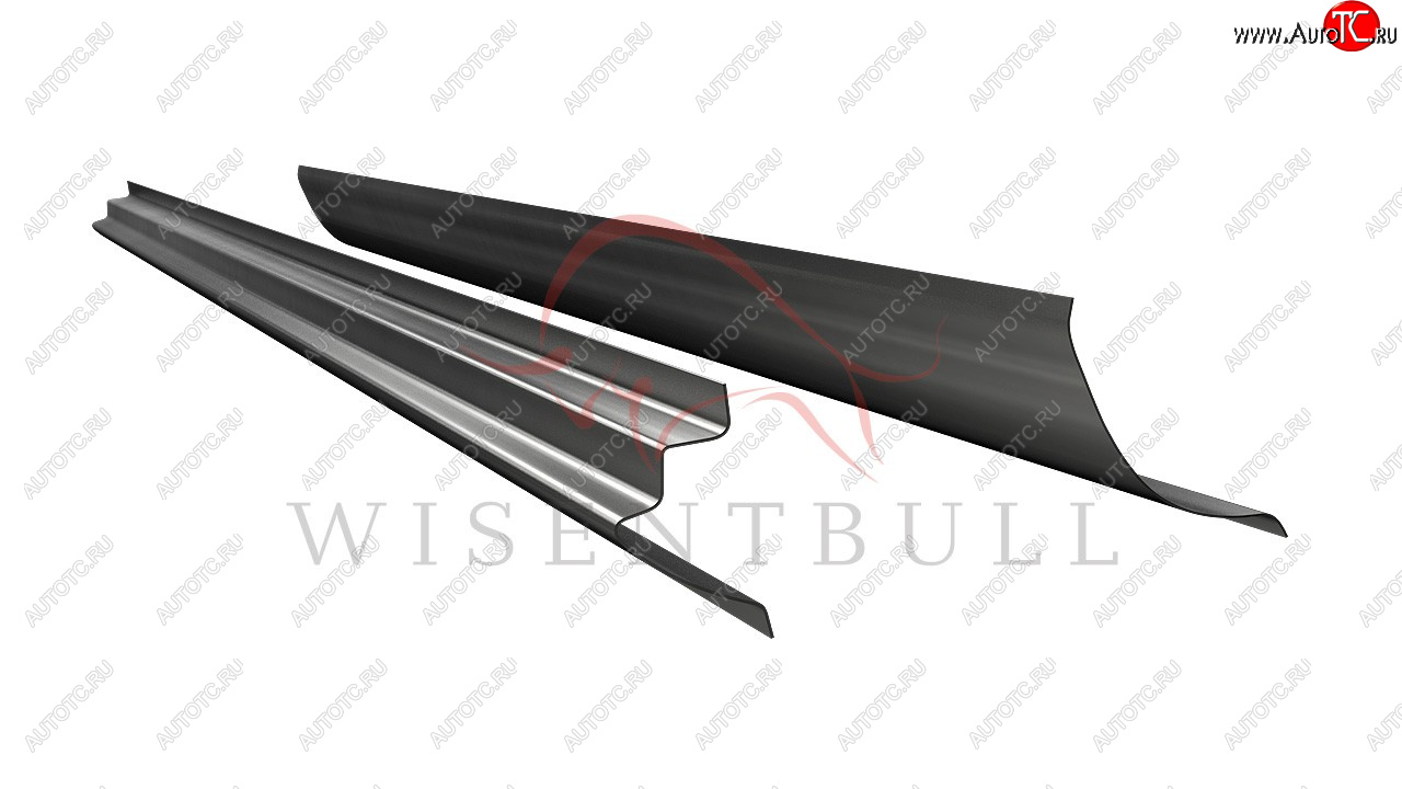 2 189 р. Ремонтный левый порог Wisentbull  Toyota Granvia  xH10 - Hiace Regius  с доставкой в г. Чебоксары