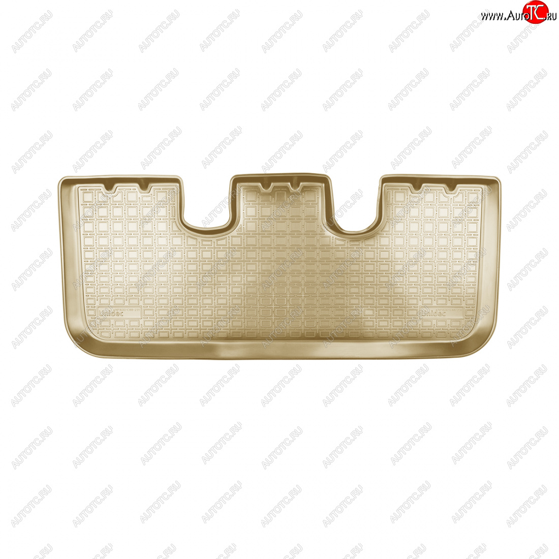 1 259 р. Коврики салонные (3 ряд) Norplast Toyota Fortuner AN50/AN60 2-ой рестайлинг (2011-2015) (бежевый 3 ряд)  с доставкой в г. Чебоксары