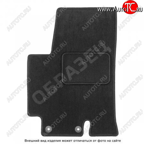5 249 р. Ковры салона текстильные Dodge Ram 1500 4 DJ,DS Quad Cab (2008-2012) (Черный Текстильный)  с доставкой в г. Чебоксары