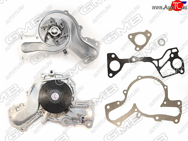 4 699 р. Насос водяного охлаждения с прокладкой 6G727475 GMB Mitsubishi Montero V60 5 дв. рестайлинг (1999-2006)  с доставкой в г. Чебоксары