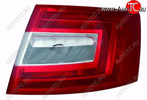 5 299 р. Правый фонарь DEPO  Skoda Octavia A7 дорестайлинг лифтбэк (2012-2017)  с доставкой в г. Чебоксары