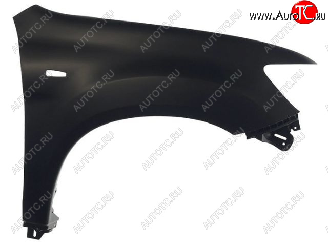 3 699 р. Правое крыло (с отверстием под повторитель поворота, Тайвань) BodyParts Mitsubishi ASX 1-ый рестайлинг (2013-2016) (Неокрашенное)  с доставкой в г. Чебоксары