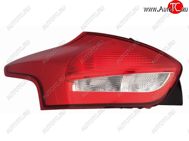 5 649 р. Левый фонарь задний DEPO Ford Focus 3 хэтчбэк рестайлинг (2014-2019)  с доставкой в г. Чебоксары
