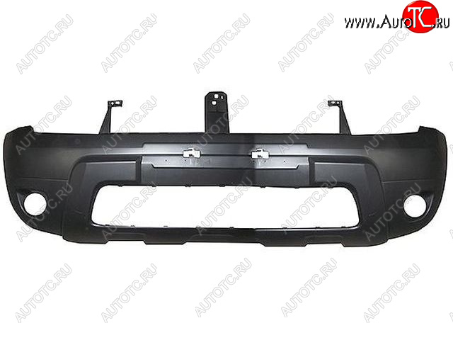 4 399 р. Бампер передний (с отверстиями под ПТФ) BodyParts Renault Duster HS дорестайлинг (2010-2015) (Неокрашенный)  с доставкой в г. Чебоксары
