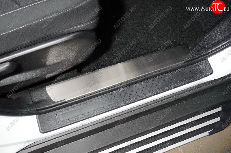 2 199 р. Накладки на пластиковы пороги, ТСС Тюнинг Haval M6 (2021-2025) (лист шлифованный)  с доставкой в г. Чебоксары